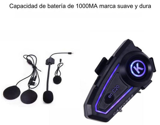 AURICULARES BLUETOOTH PARA CASCO