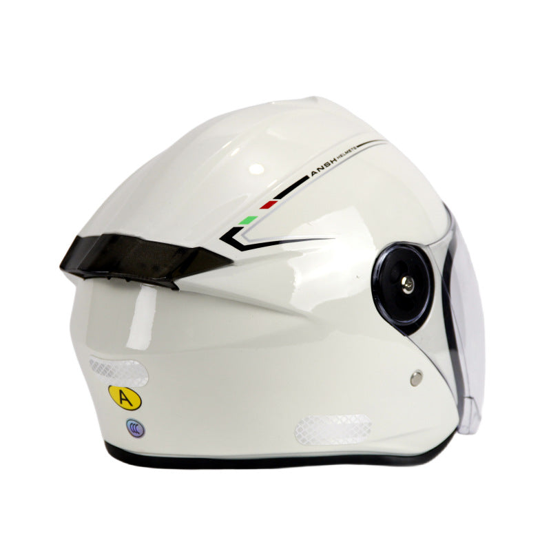 CASCO SEMI ABIERTO CON AURICULARES BLUETOOTH IA