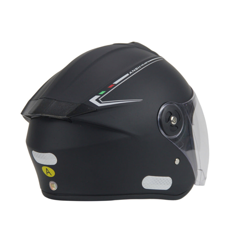 CASCO SEMI ABIERTO CON AURICULARES BLUETOOTH IA