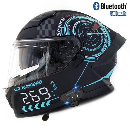 CASCO CERRADO CON BLUETOOTH PARA LLAMADAS Y MUSICA